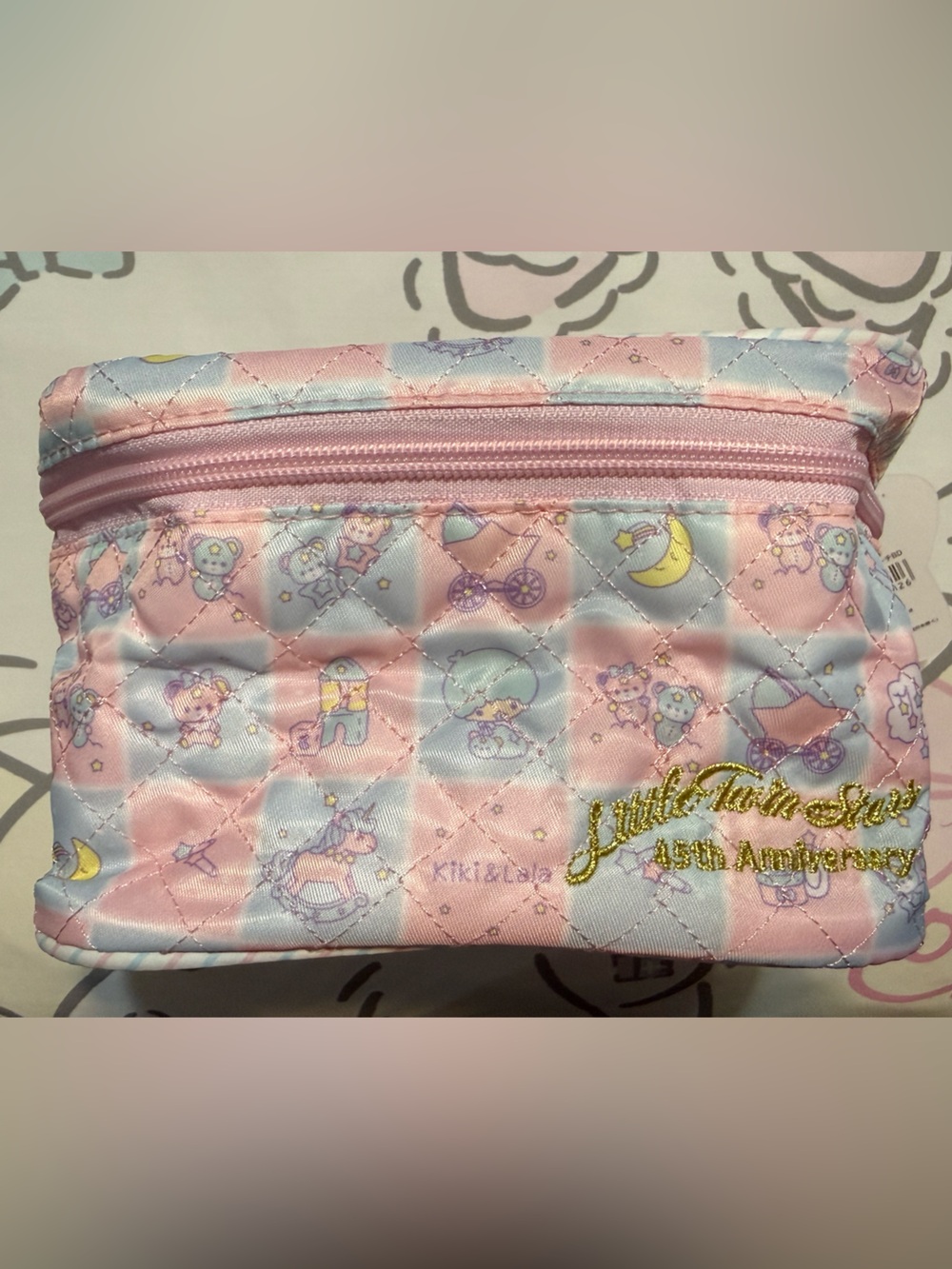 🆕 NWT Little Twin Stars 45th Anniversary Makeup Bag